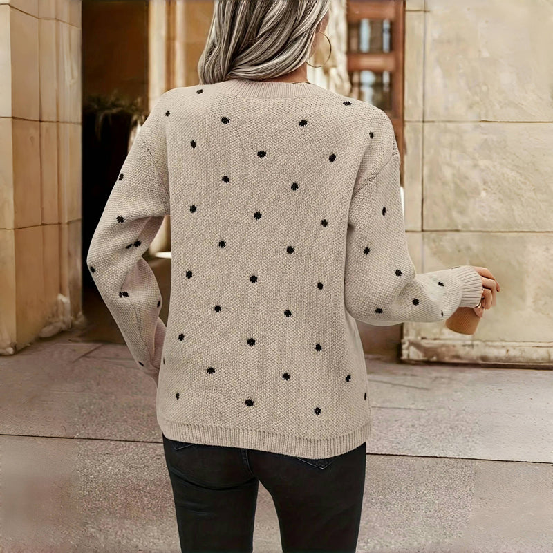 Esmee | Polka-Punkt Pullover