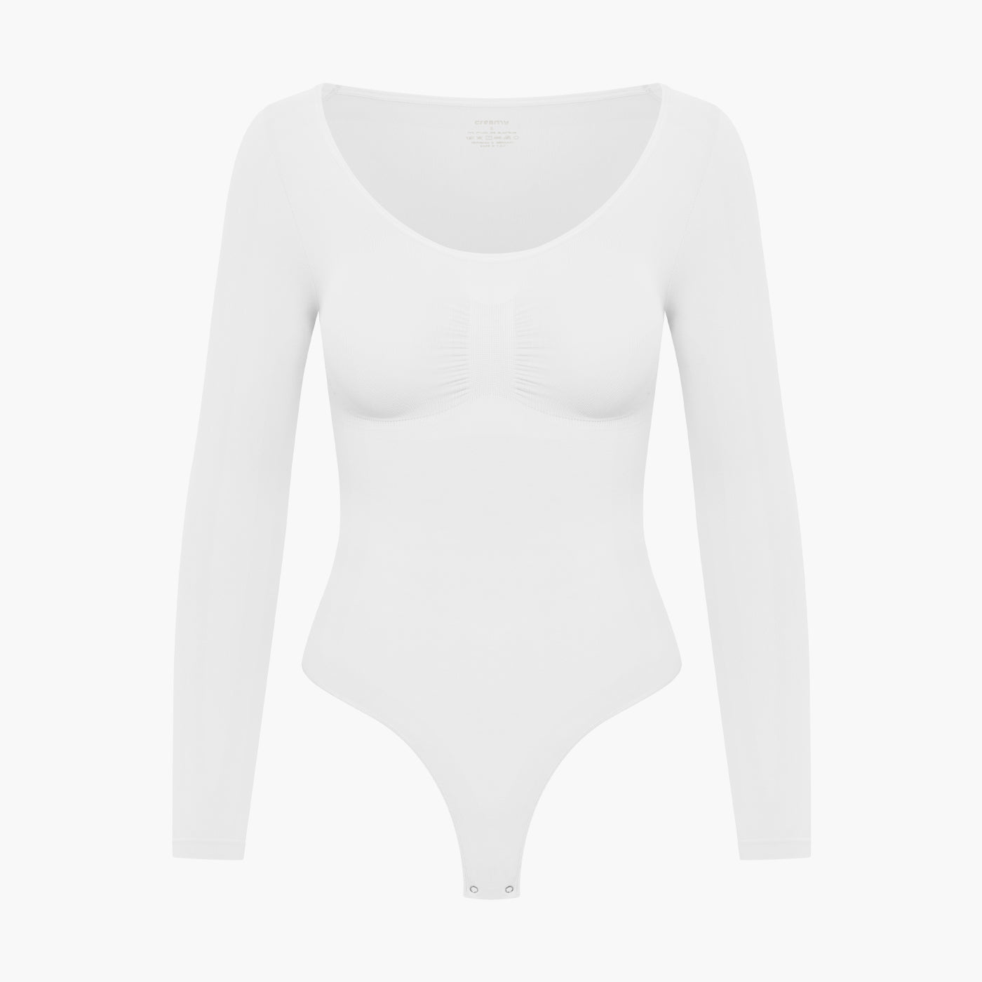 Bodysuit Sculpting Shapewear mit langen Ärmeln und Kordel