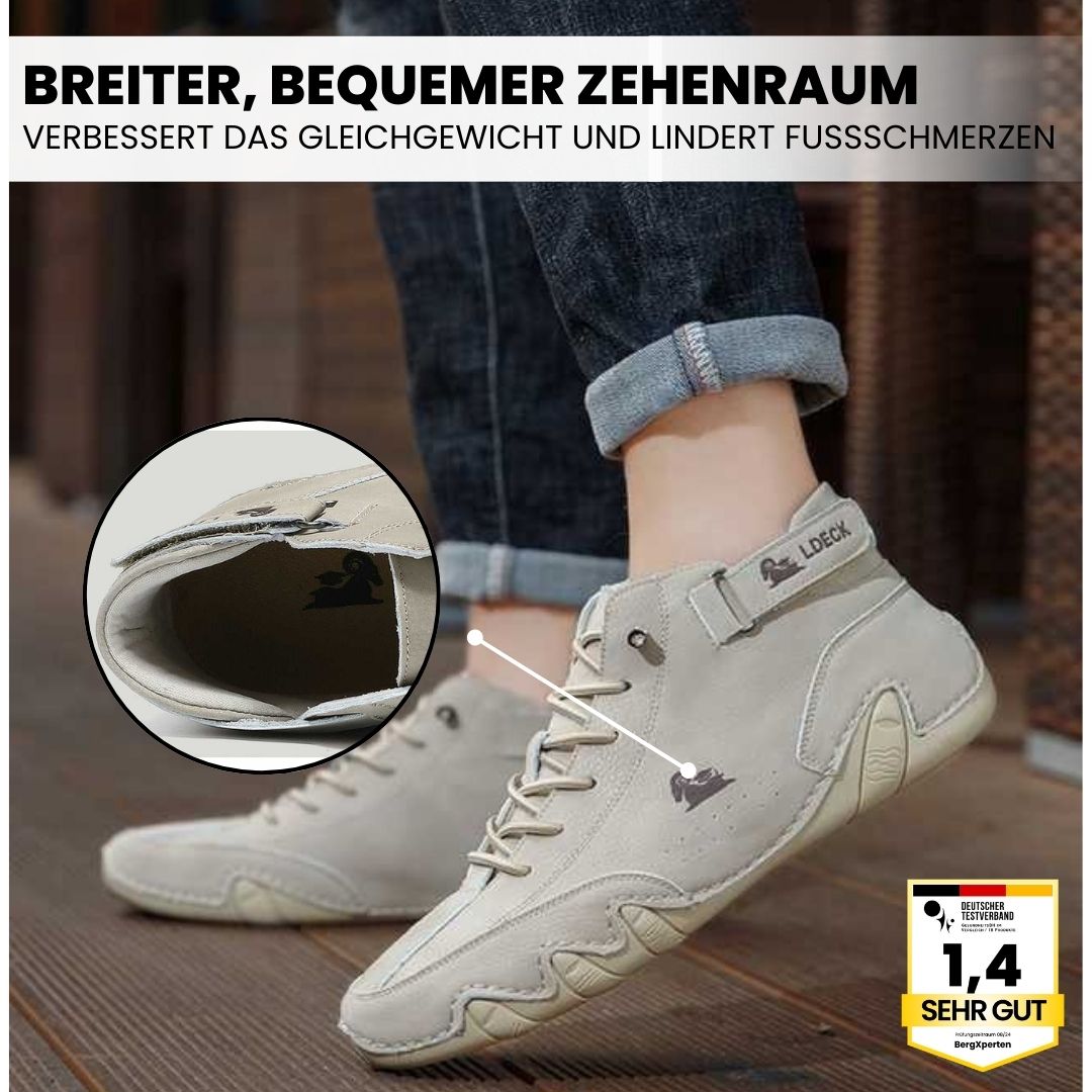Alpaca™ - ergonomischer, wasserdichter & schmerzlindernder Leder-Barfußschuh