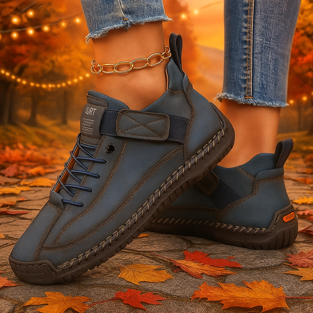 Mia™ | Orthopädische Komfort-Sneaker Dunkelblau