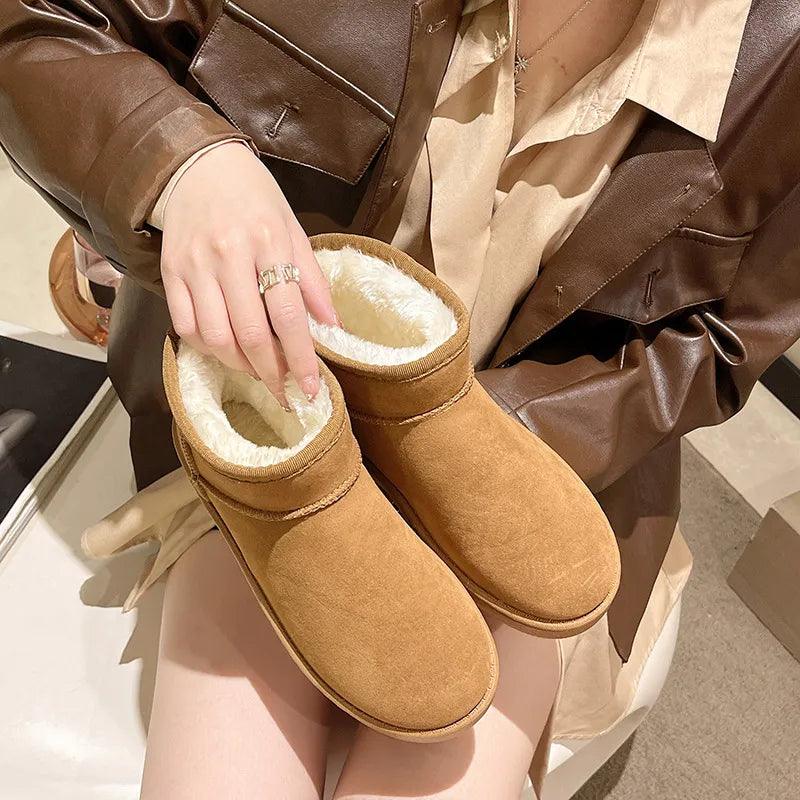 Gepolsterte Stiefeletten Damen - Gefüttert