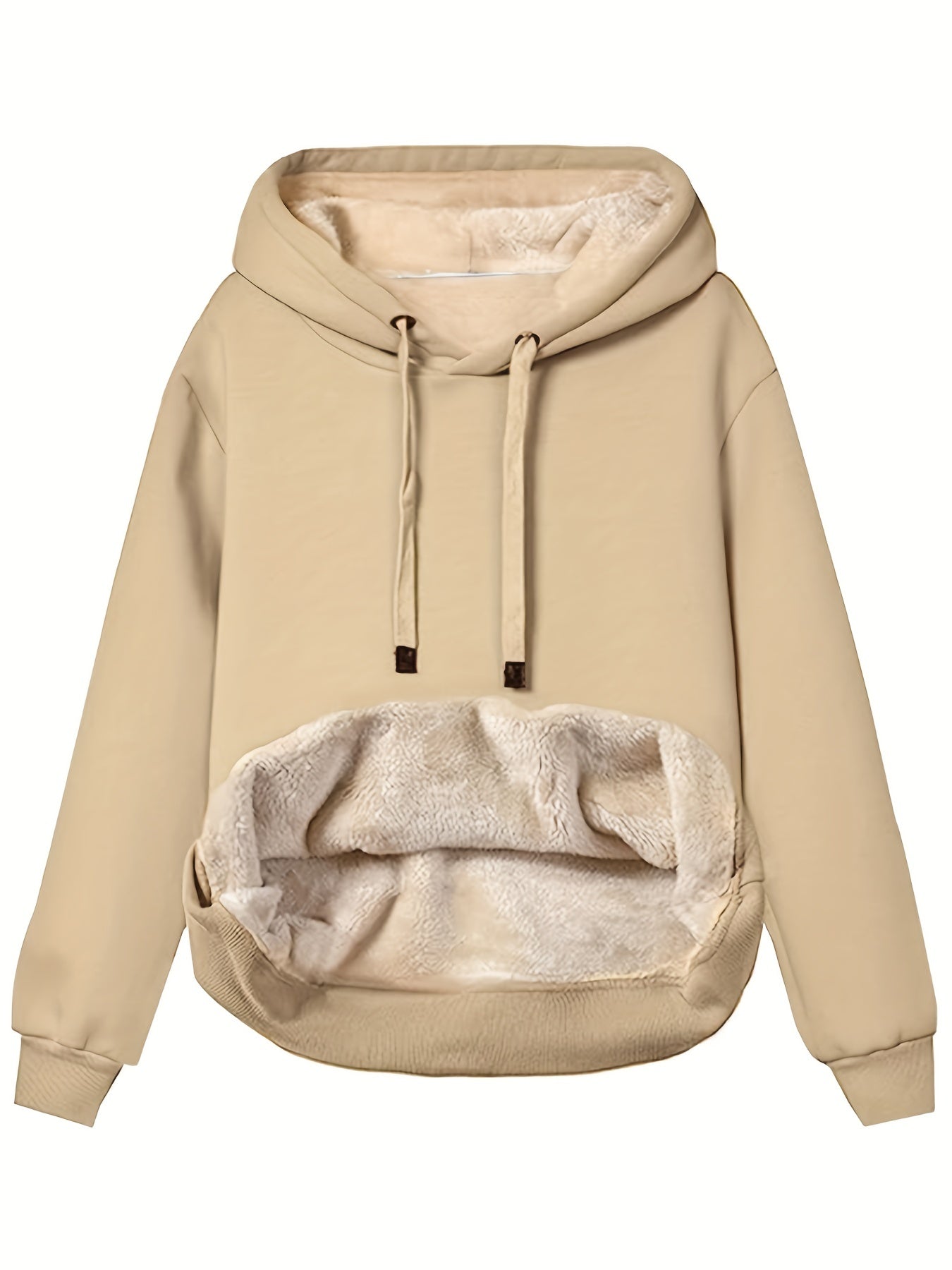 Mera - Sweatshirt Mit Kapuze und Fleece-Futter