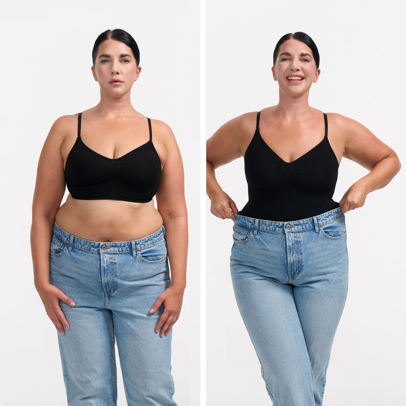 Bodysuit formende Shapewear mit Kordel