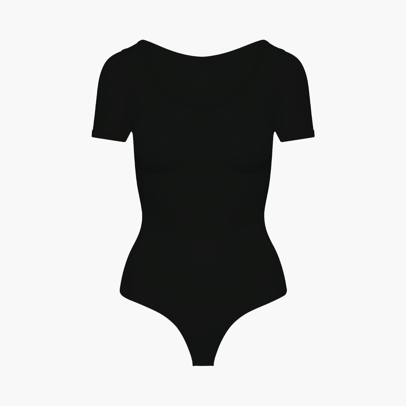 T-Shirt-Bodysuit formende Shapewear mit Kordel