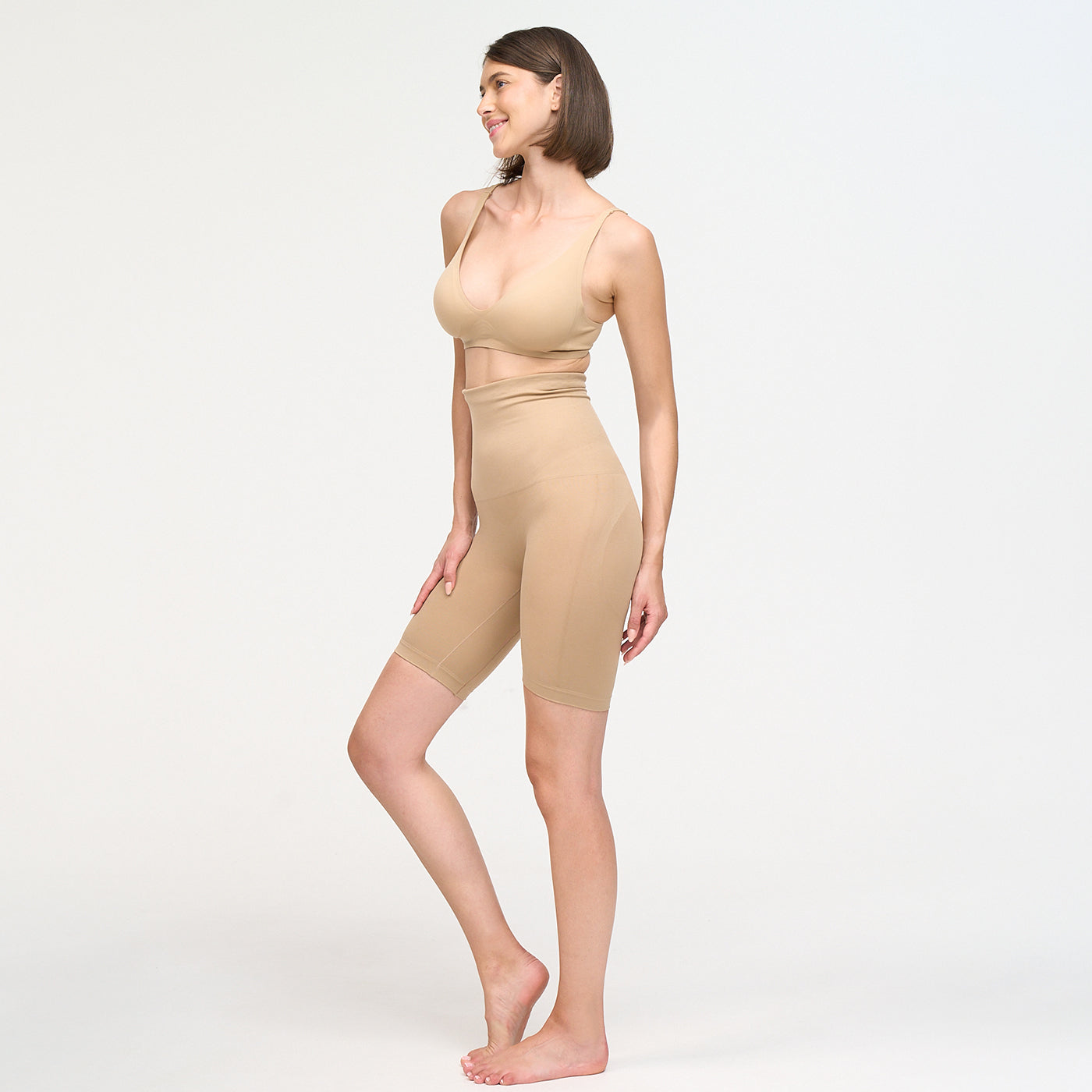 Hochtaillierte Shorts