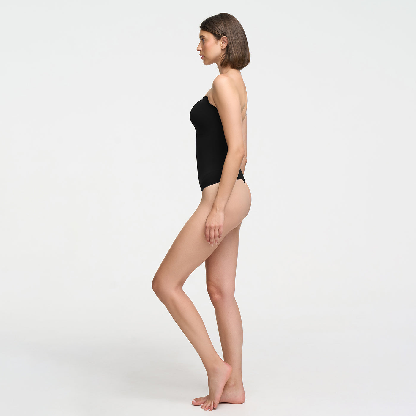 Hüftfreier Bodysuit formende Shapewear mit Kordel