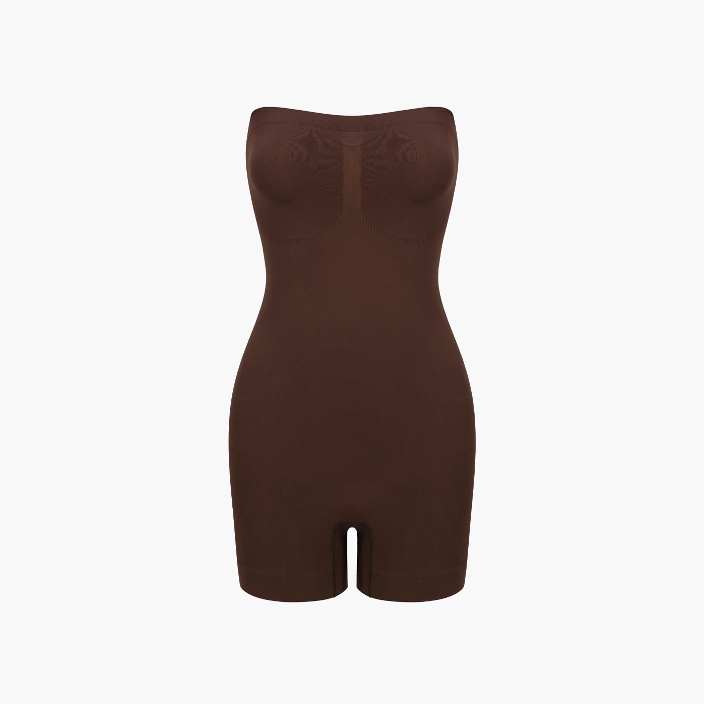 Strapless Bodysuit formende Shapewear mit kurzer Hose