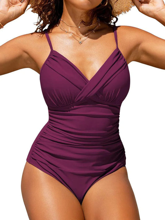 Semm - Stilvolles Plus-Size Rüschenswimwear - Letzter Tag 80% Rabatt!