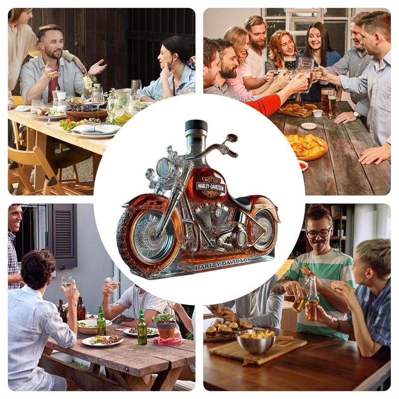 Limitierte Edition - Harley Whiskyflasche