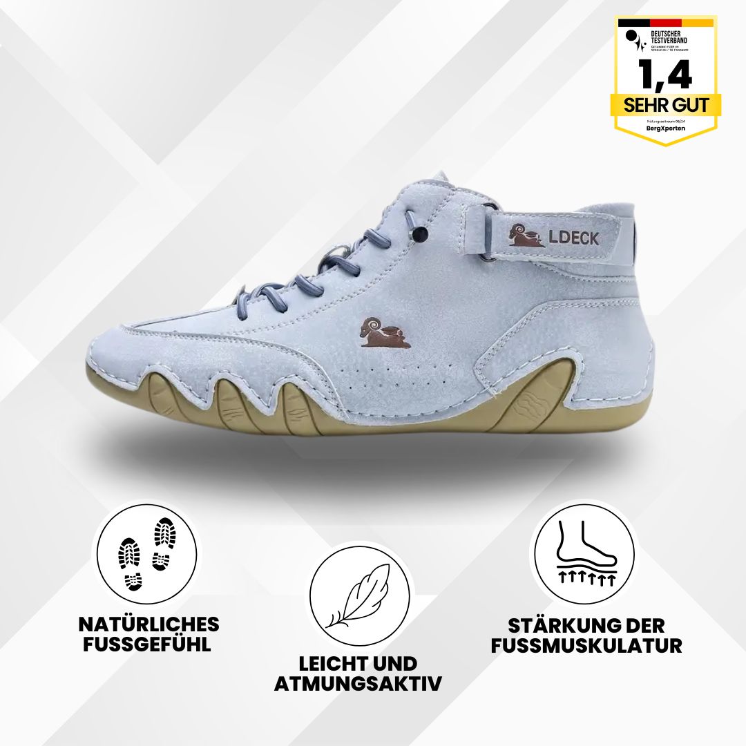 Alpaca™ - ergonomischer, wasserdichter & schmerzlindernder Leder-Barfußschuh