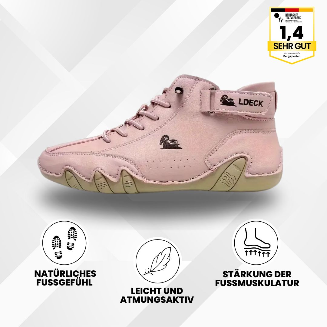 Alpaca™ - ergonomischer, wasserdichter & schmerzlindernder Leder-Barfußschuh