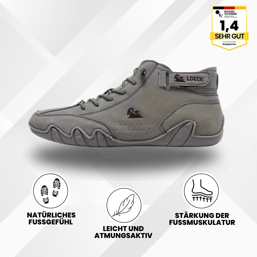 Alpaca™ - ergonomischer, wasserdichter & schmerzlindernder Leder-Barfußschuh