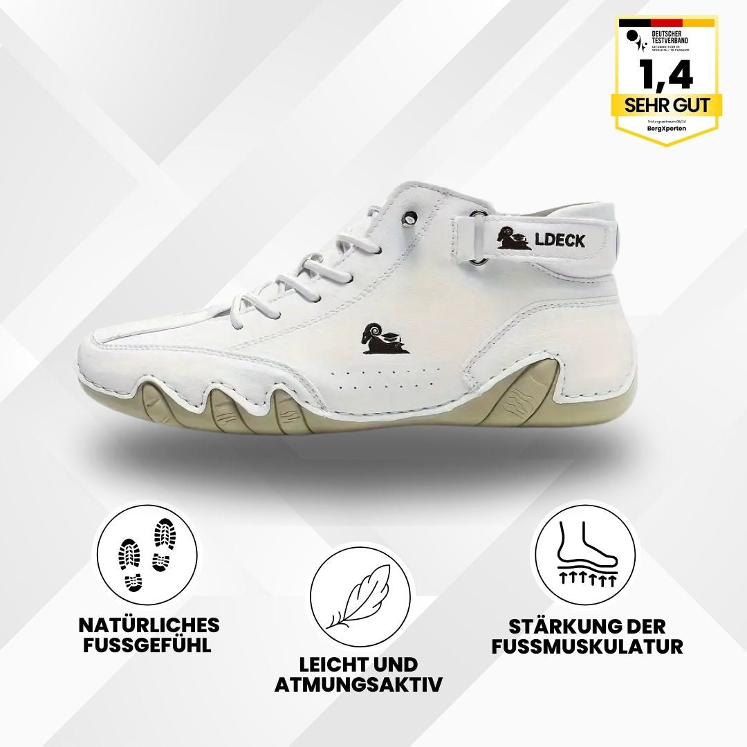 Alpaca™ - ergonomischer, wasserdichter & schmerzlindernder Leder-Barfußschuh