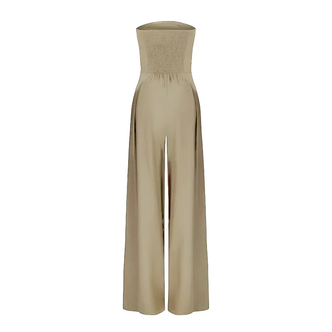 Malene™ Schulterfreier Jumpsuit