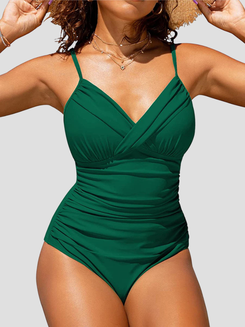 Semm - Stilvolles Plus-Size Rüschenswimwear - Letzter Tag 80% Rabatt!