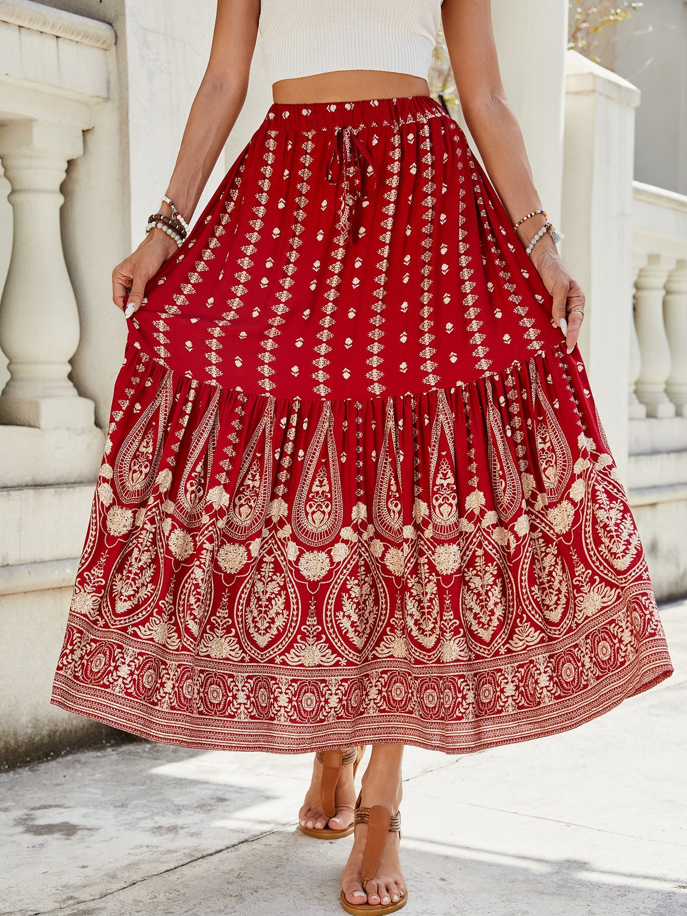 Viraelis - Vintage Breeze Sommerrock