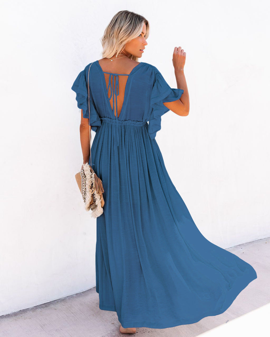 Viraelis - One-Size Sommerbrise Strandkleid