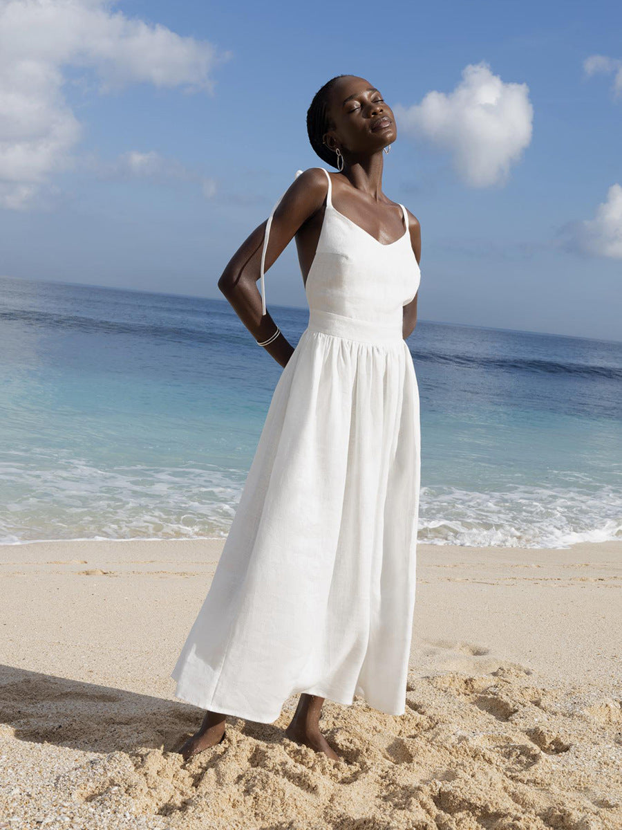 Viraelis - Küstenzauber Strandkleid