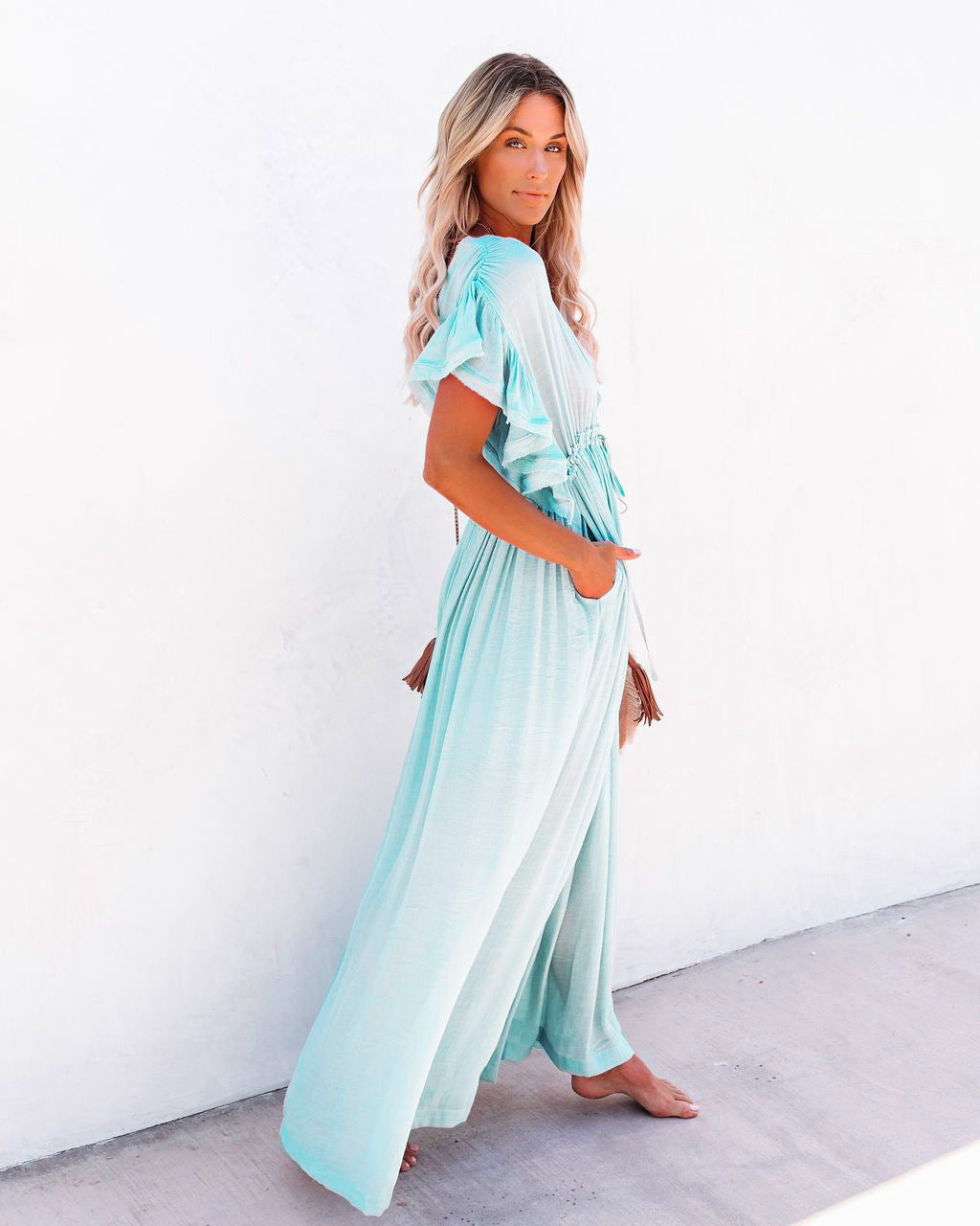 Viraelis - One-Size Sommerbrise Strandkleid