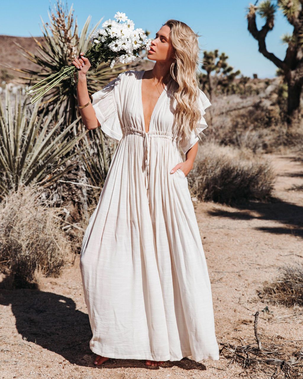 Viraelis - One-Size Sommerbrise Strandkleid