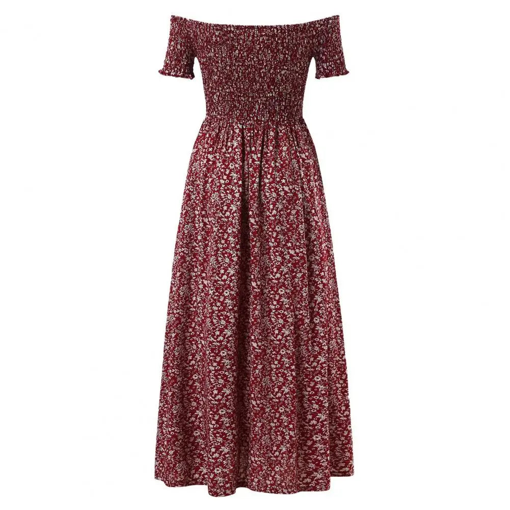 Valeria - elegante Off-Shoulder Strandkleid in großen Größen