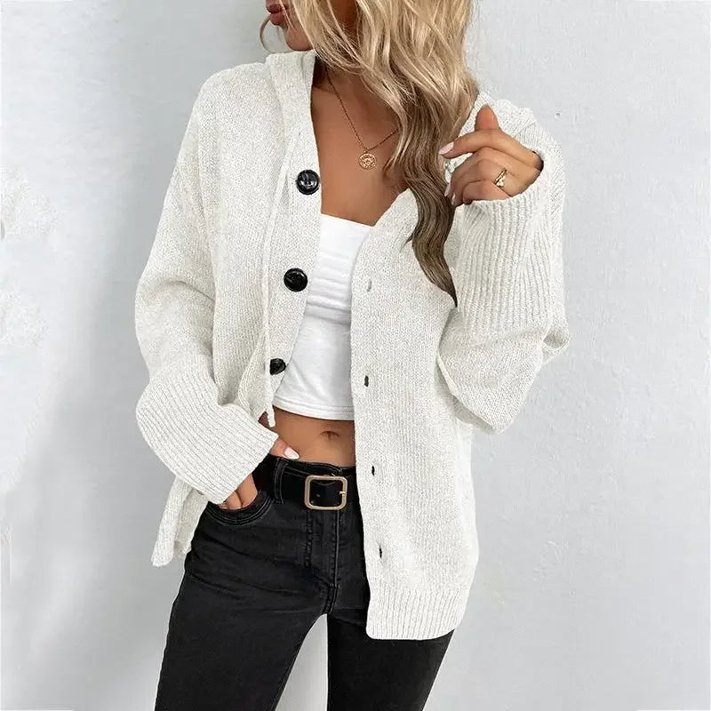 Celeste | Eleganter Hoodie im Cardigan-Stil
