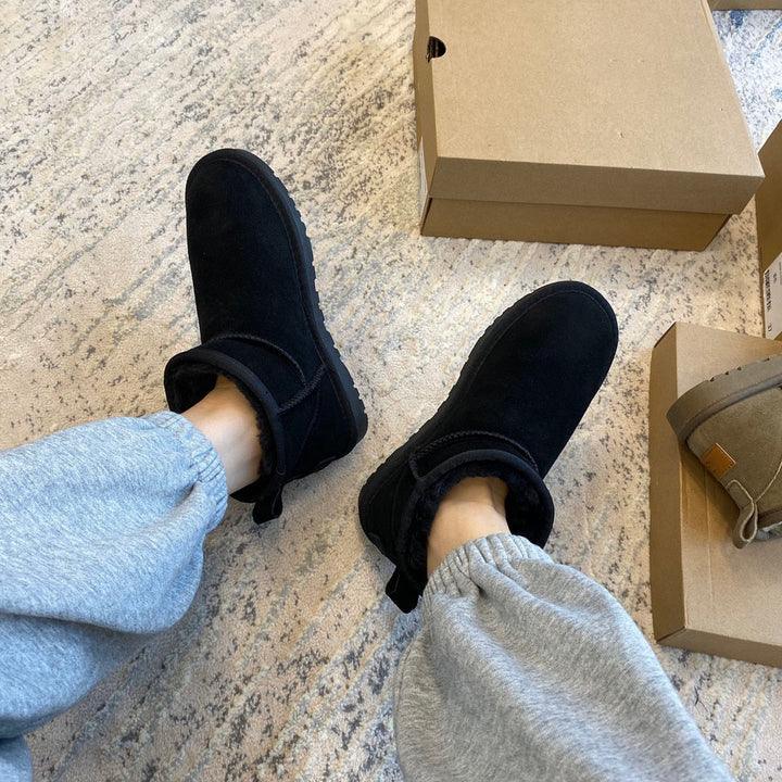 Gepolsterte Stiefeletten Damen - Gefüttert