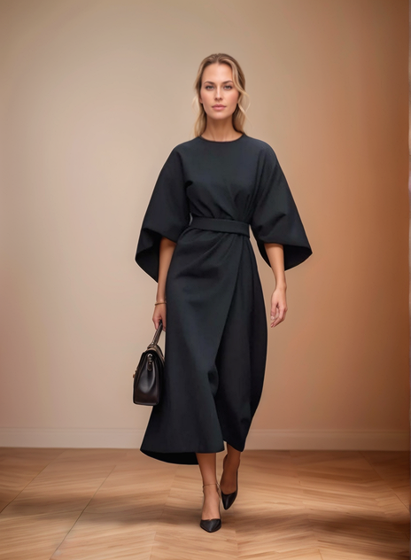 Cyvion - Zeitloses, Elegantes Kleid mit Raffinierten Details