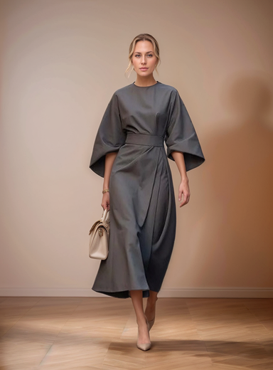 Cyvion - Zeitloses, Elegantes Kleid mit Raffinierten Details