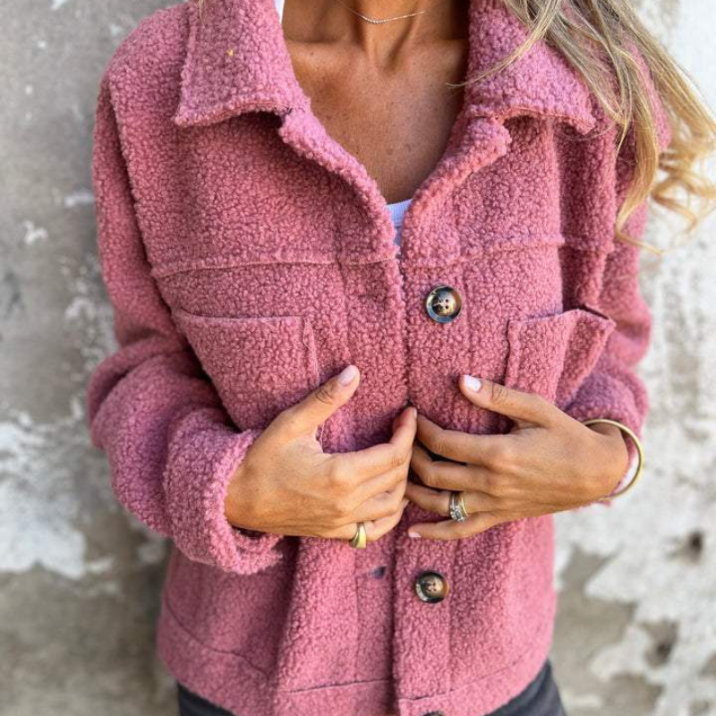 Annie | Trendy Jacke aus weichem Stoff