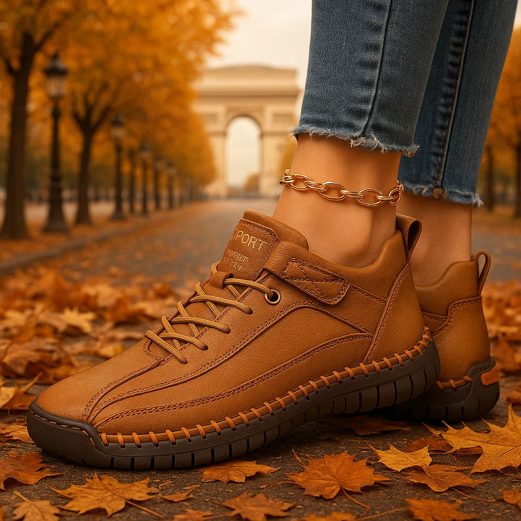 Mia™ | Orthopädische Komfort-Sneaker Braun