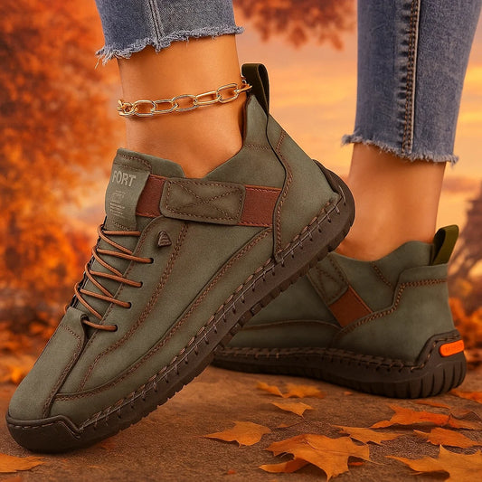 Mia™ | Orthopädische Komfort-Sneaker Dunkelgrün