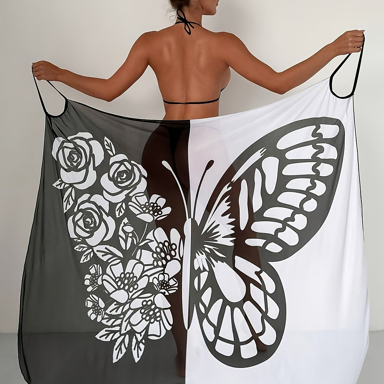 Bohemian Stil Schwimmurlaubskleid