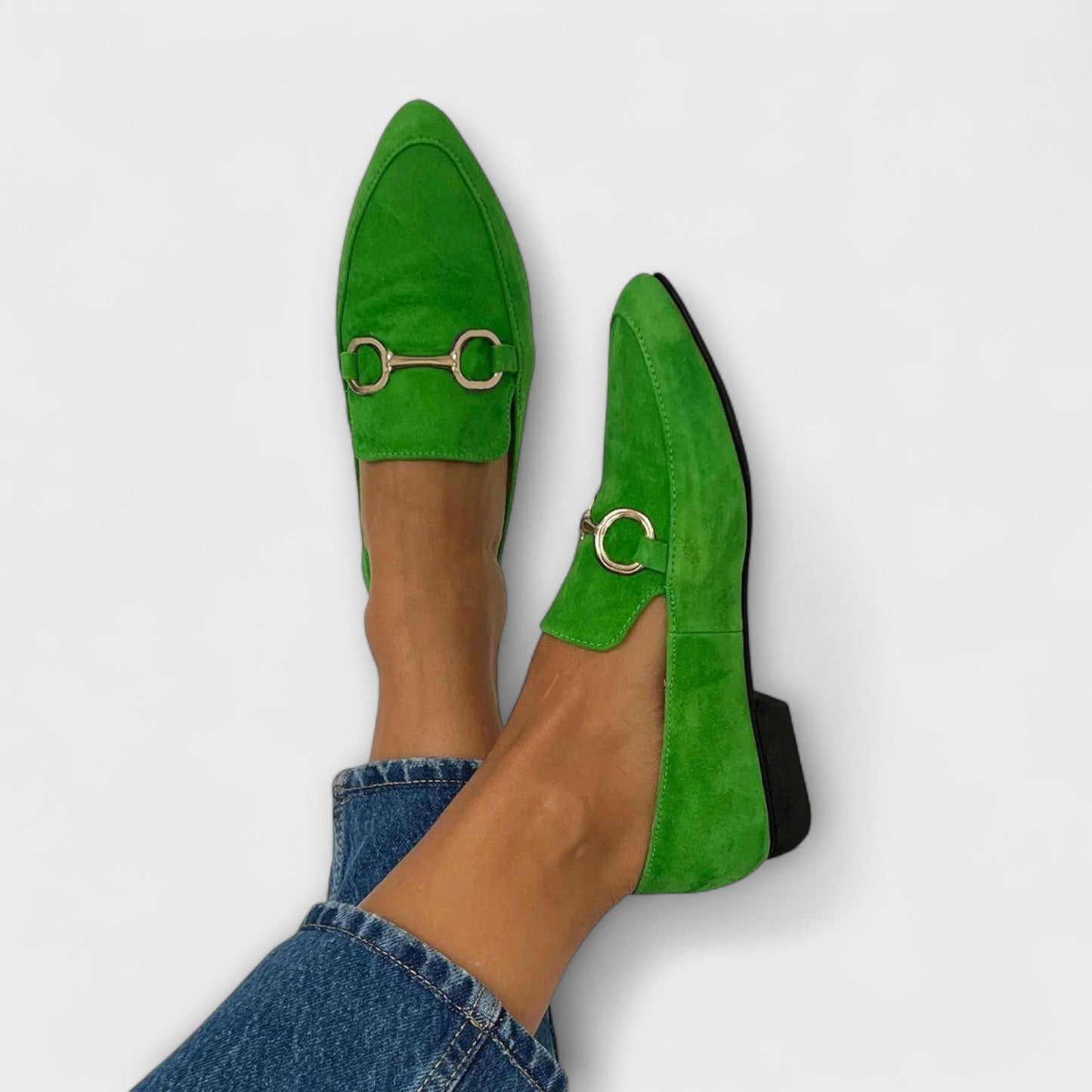 Kaia – Spitz zulaufende Slipper-Ballerinas