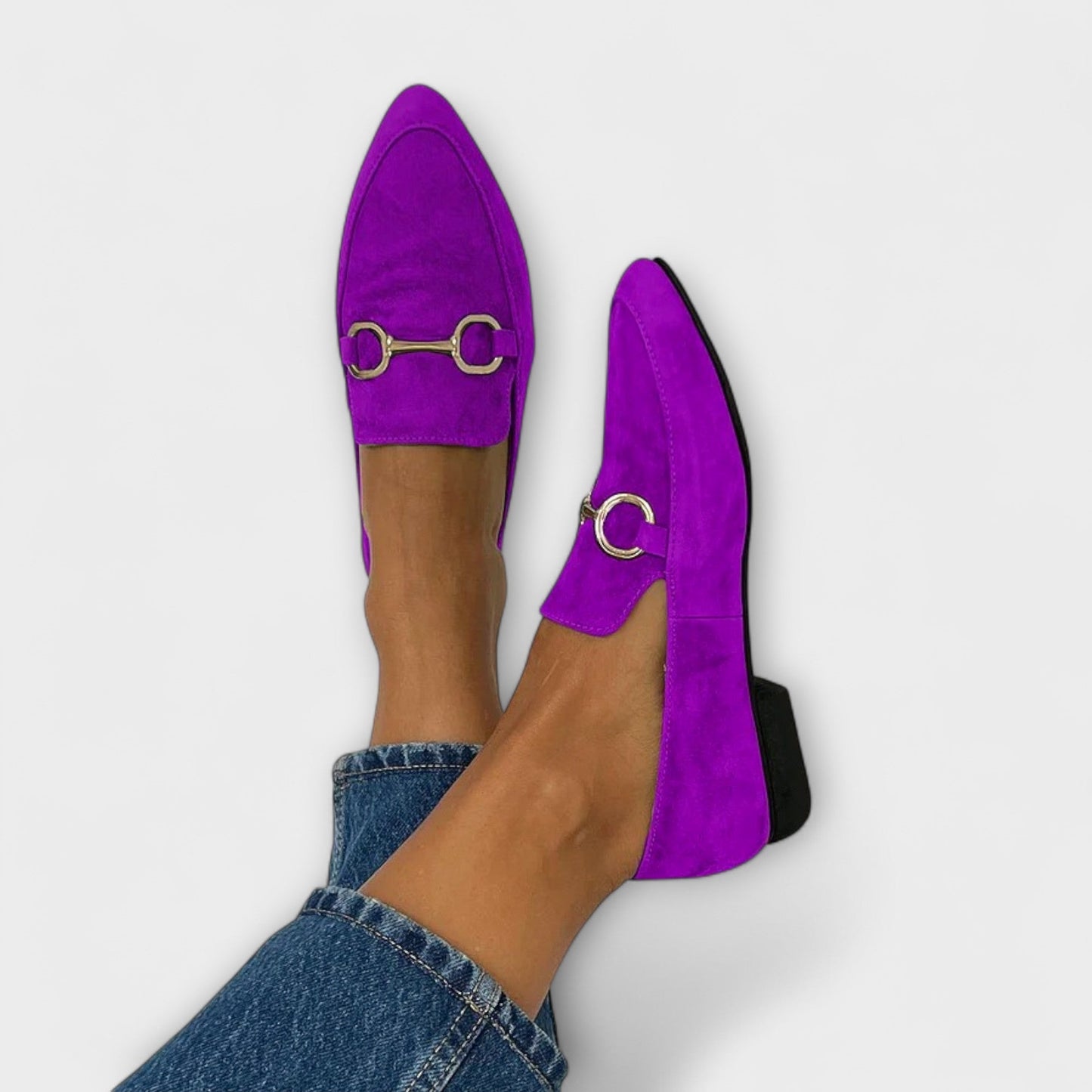 Kaia – Spitz zulaufende Slipper-Ballerinas