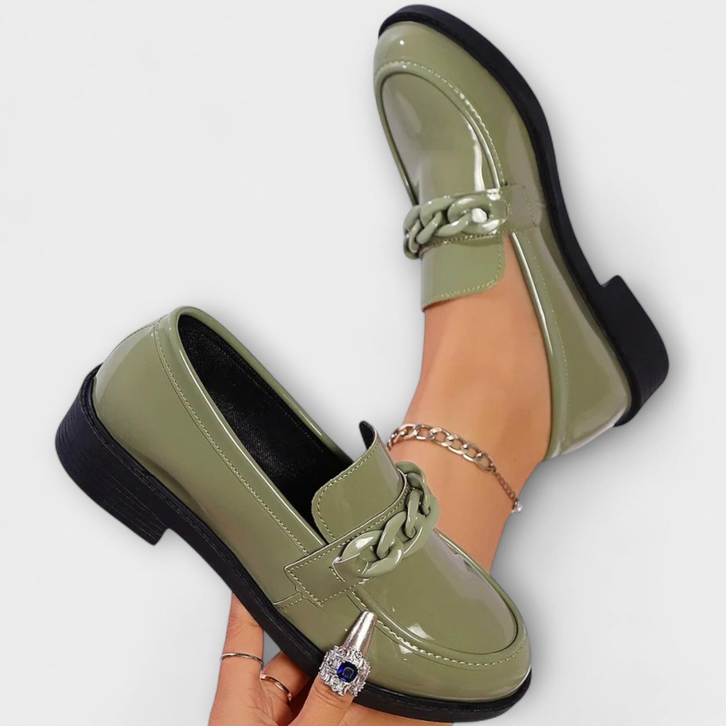 Lumi – Runde Teenvorm, Legere Loafers