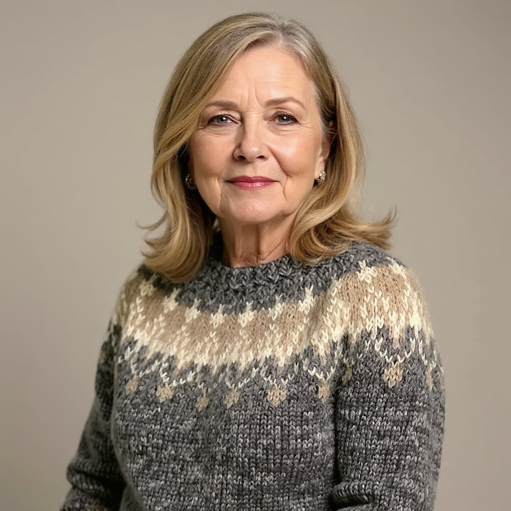 Samantha™ | Zeitloses isländisches Strickstück