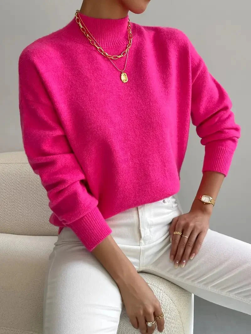 Maria | Elegante und Bequeme Rollkragenpullover