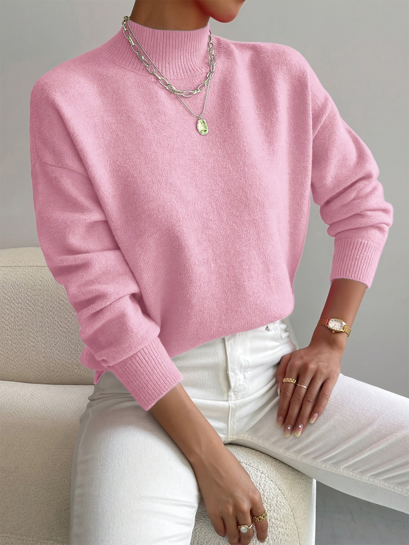 Maria | Elegante und Bequeme Rollkragenpullover