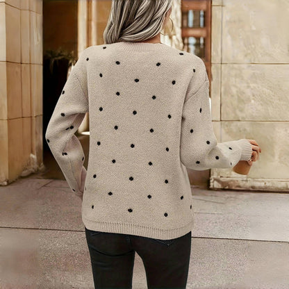 Esmee | Polka-Punkt Pullover