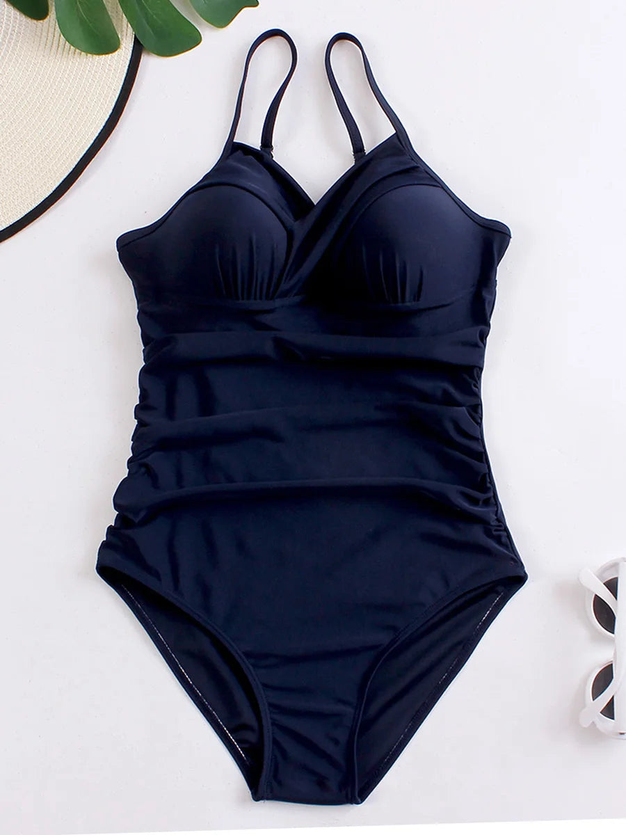 Semm - Stilvolles Plus-Size Rüschenswimwear - Letzter Tag 80% Rabatt!