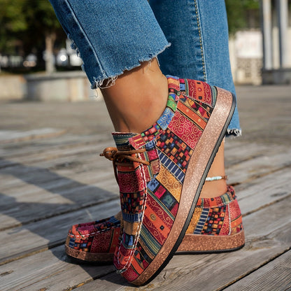 Beeckhoven™ | Bunte Retro Damenschuhe