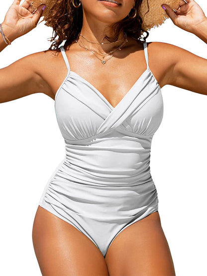 Semm - Stilvolles Plus-Size Rüschenswimwear - Letzter Tag 80% Rabatt!