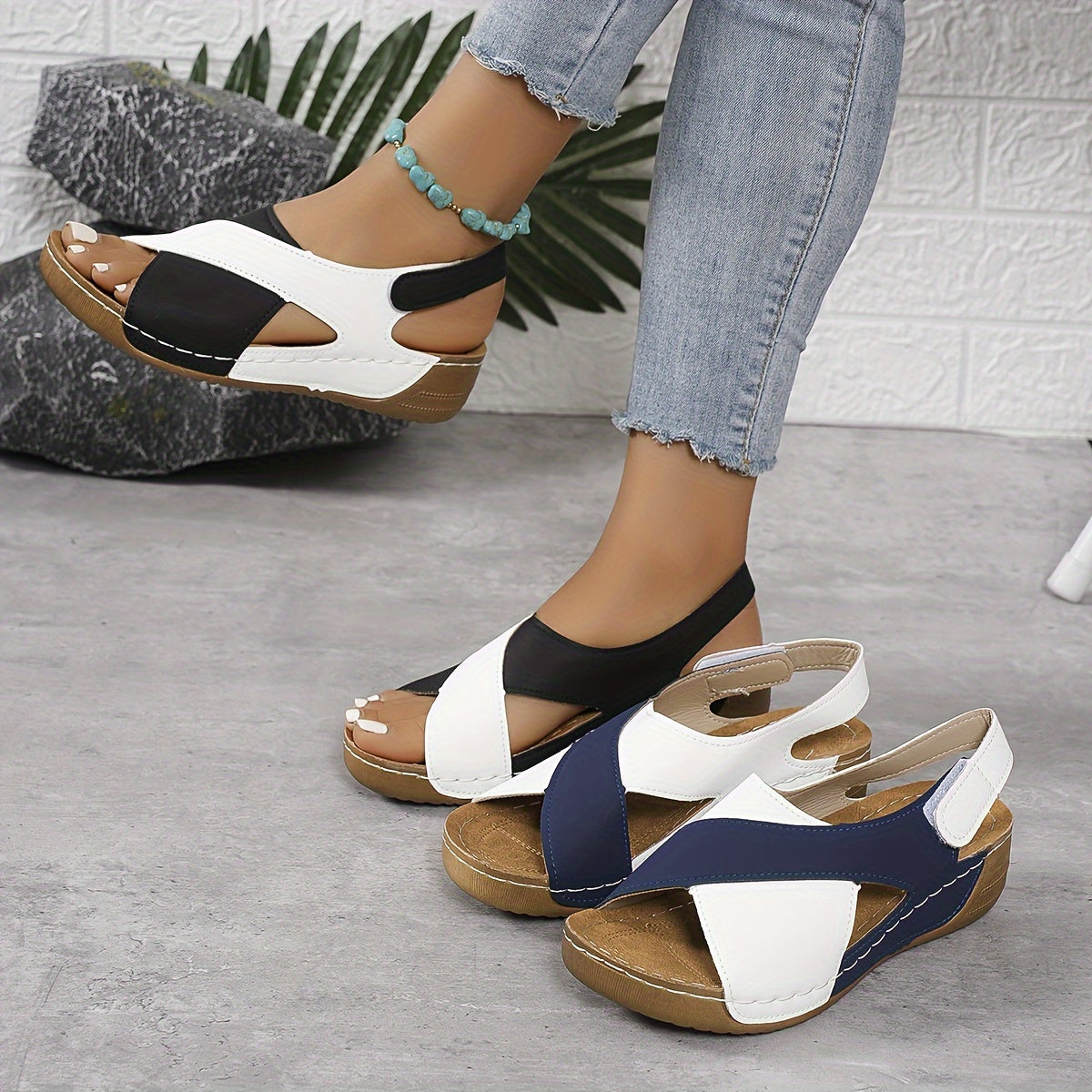 Monique | Ultra bequeme orthopädische Sandalen I Letzter Tag 80% Rabatt!