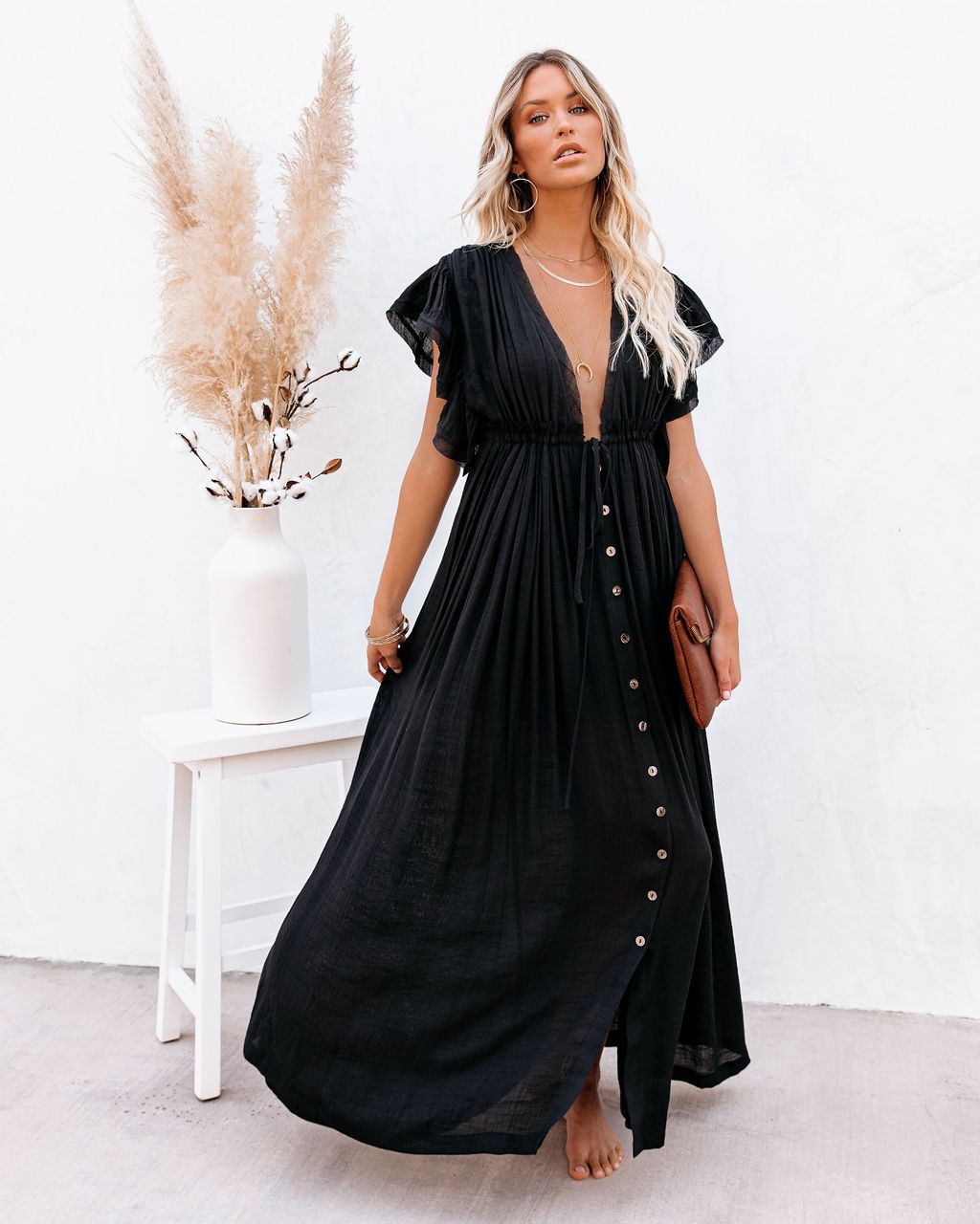Viraelis - One-Size Sommerbrise Strandkleid