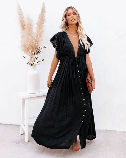 Viraelis - One-Size Sommerbrise Strandkleid