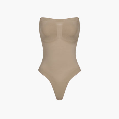 Hüftfreier Bodysuit formende Shapewear mit Kordel