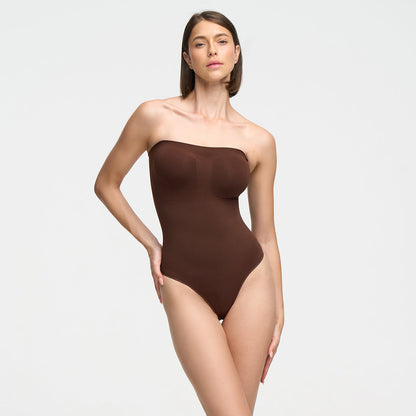 Hüftfreier Bodysuit formende Shapewear mit Kordel