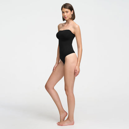 Hüftfreier Bodysuit formende Shapewear mit Kordel