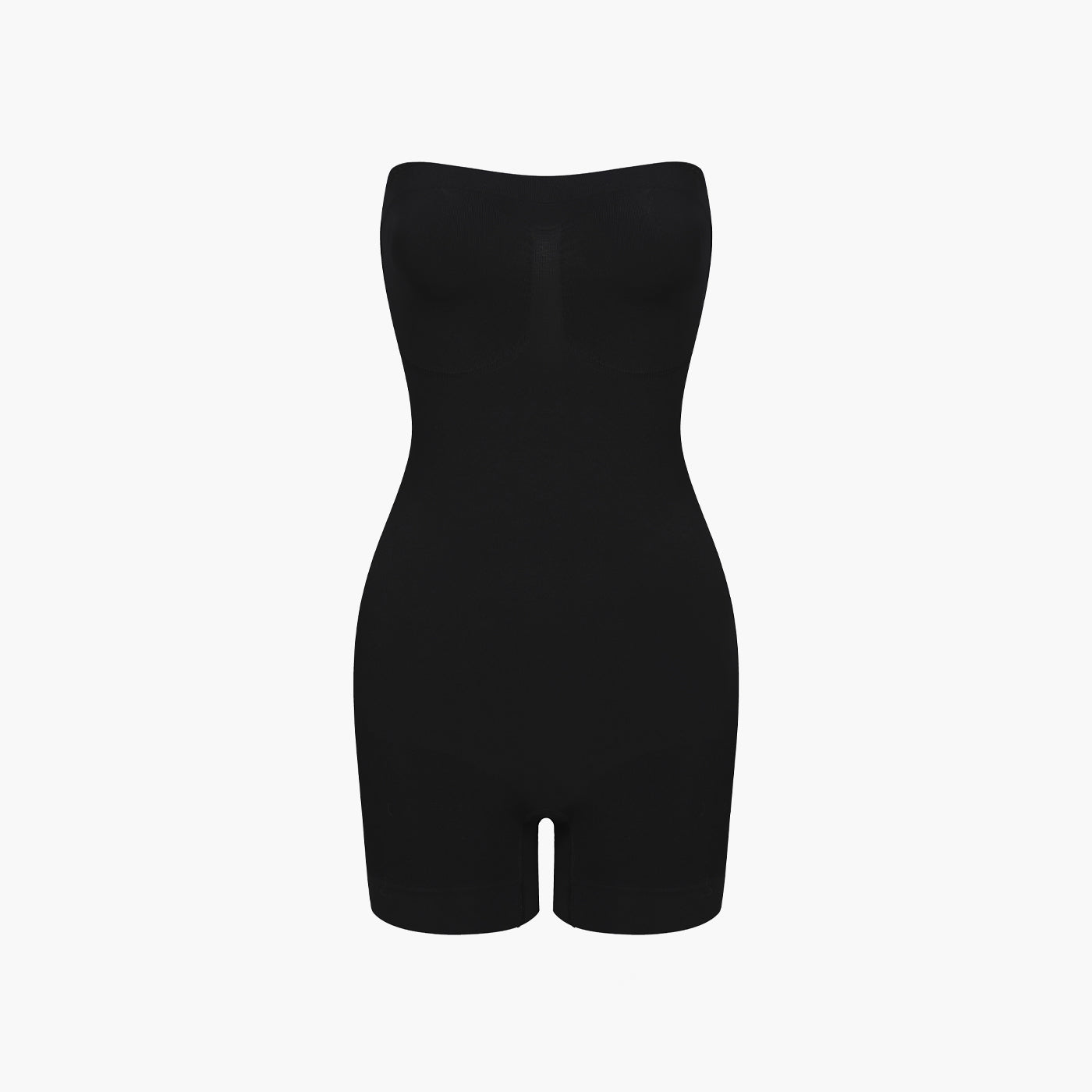 Strapless Bodysuit formende Shapewear mit kurzer Hose